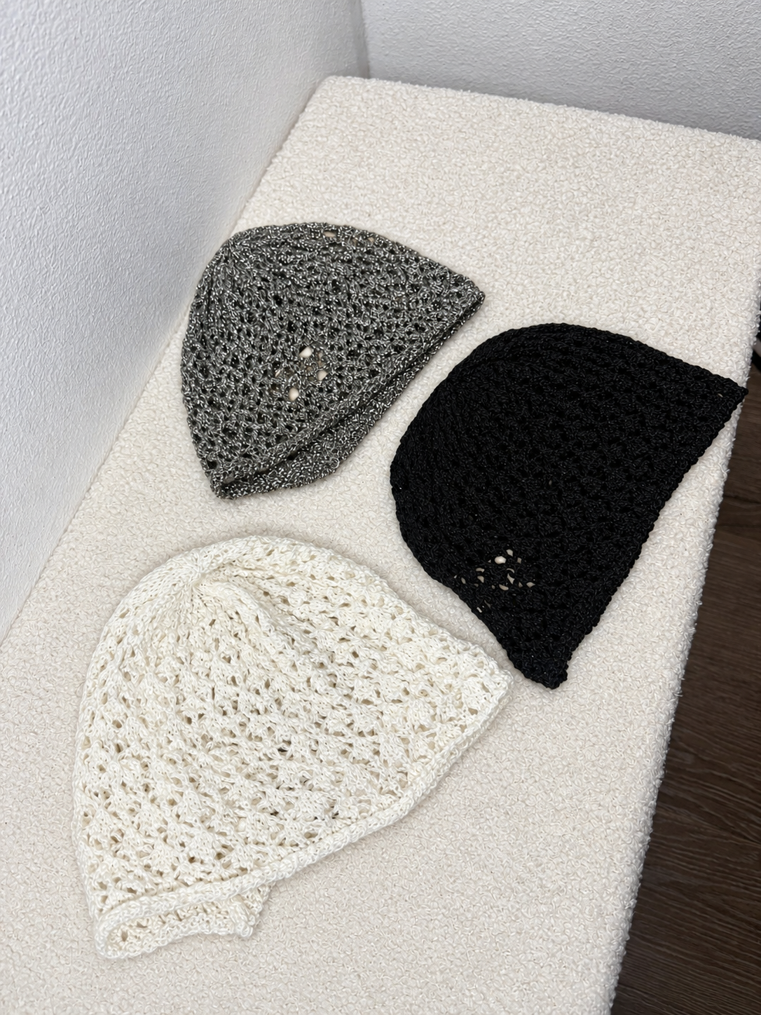 Cuffia Crochet